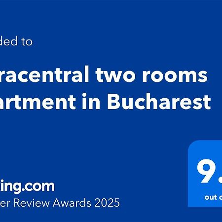 Ultracentral Two Rooms Apartment In Bukarest Eksteriør billede
