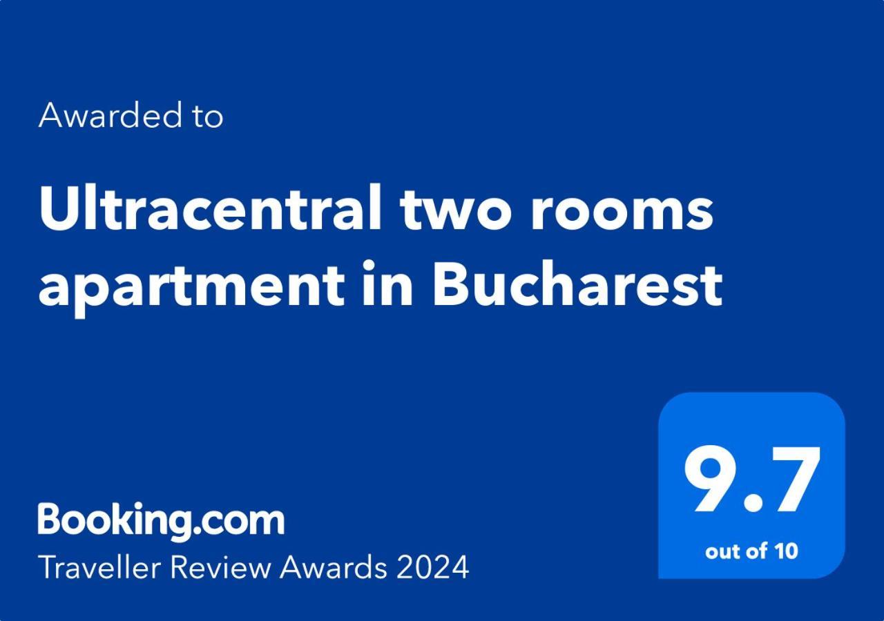 Ultracentral Two Rooms Apartment In Bukarest Eksteriør billede